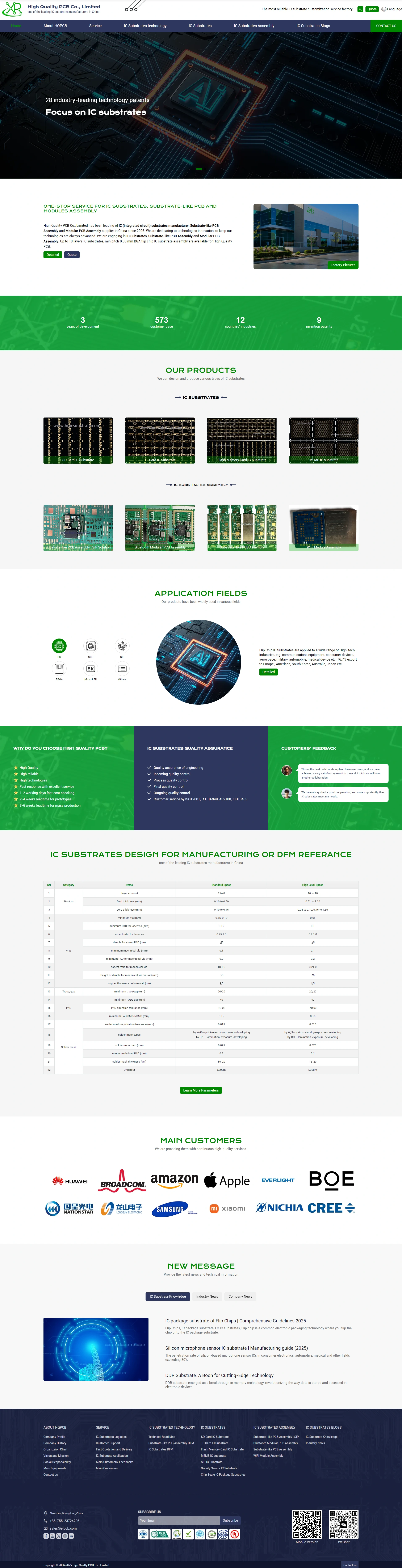 翔润电路科技网站效果
