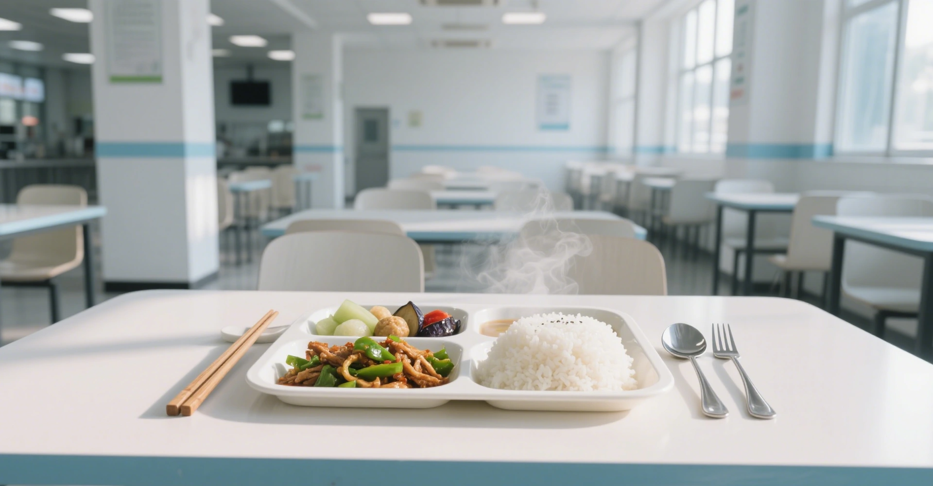 悦心自助餐行业横幅